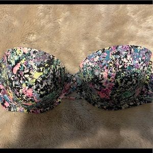 Victoria Secret Splatter Paint Bikini Top